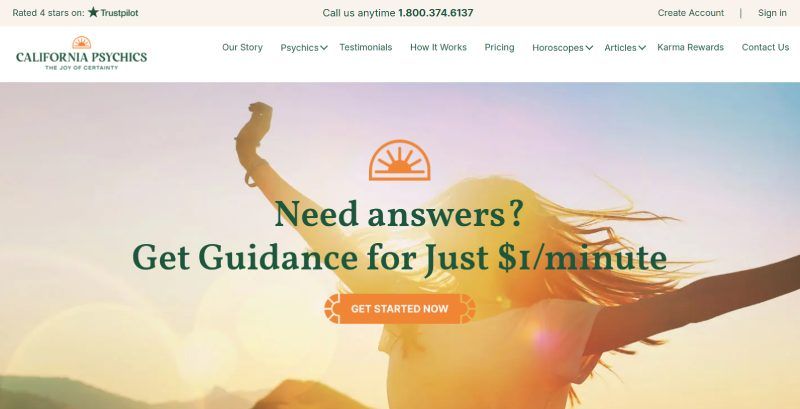 California Psychics Site
